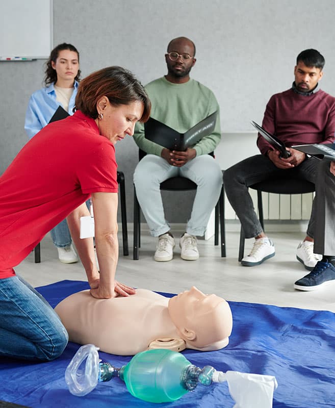 Hands-on CPR & First Aid practice