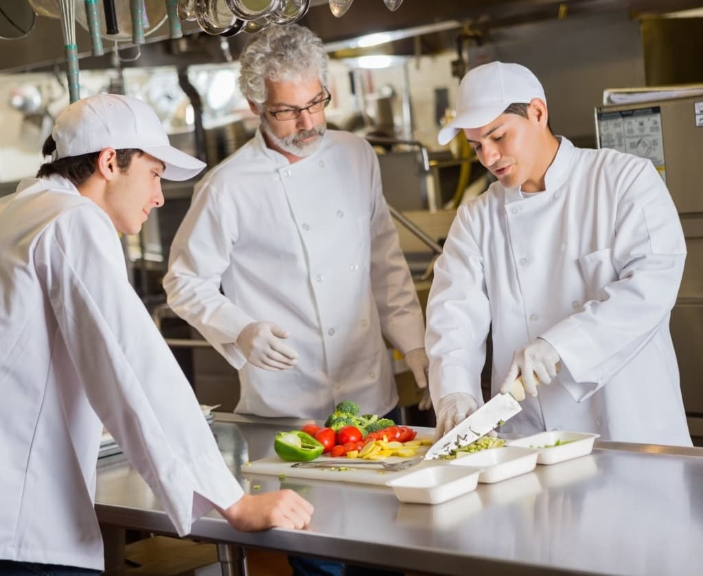 Food safety training and temperature checks